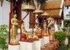 Thailand: Buddhas by the days of the week outside the viharn at Wat Phuak Hong, Chiang Mai