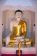 Thailand: Main Buddha figure inside the wooden viharn, Wat Prasat, Chiang Mai